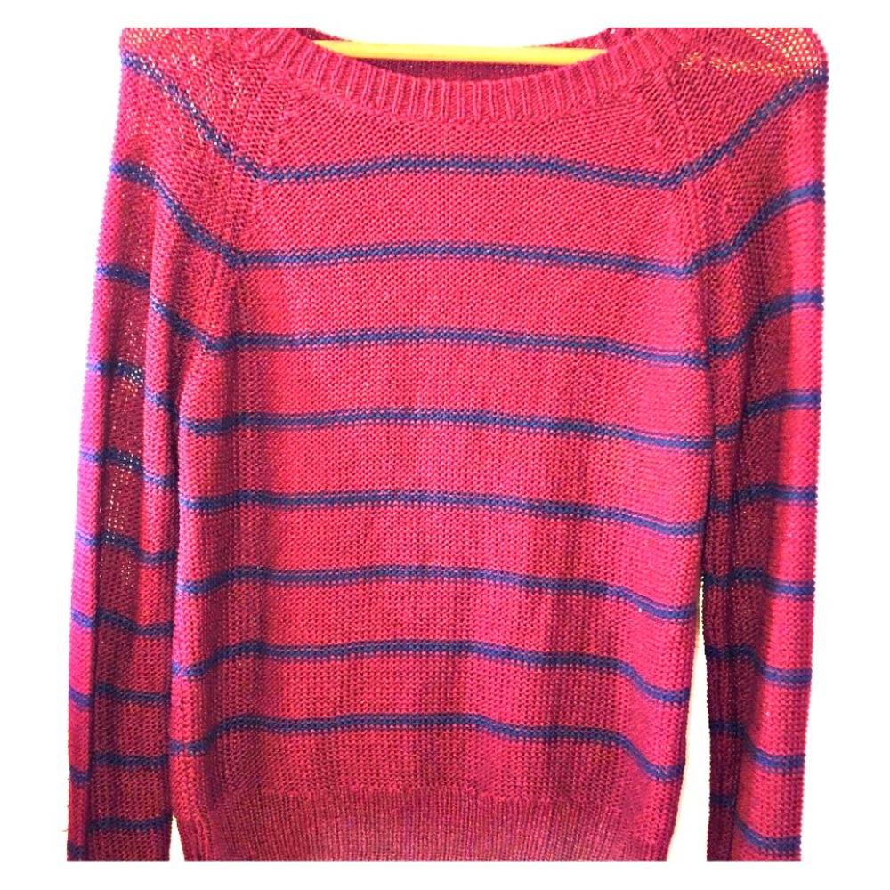 Burgundy Sweater